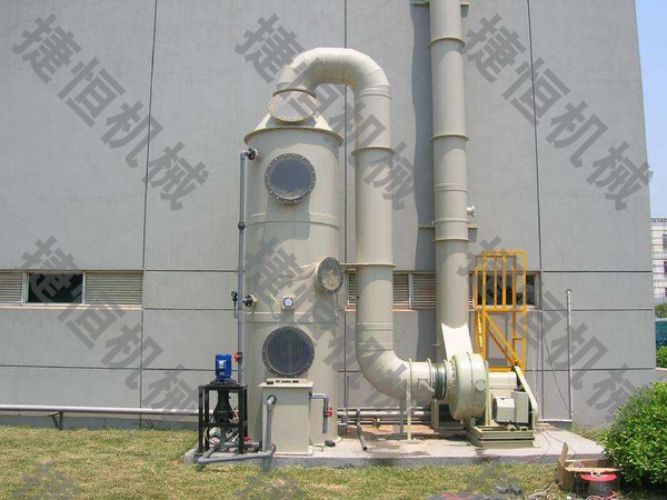 噴淋塔在炭化機(jī)上應(yīng)用