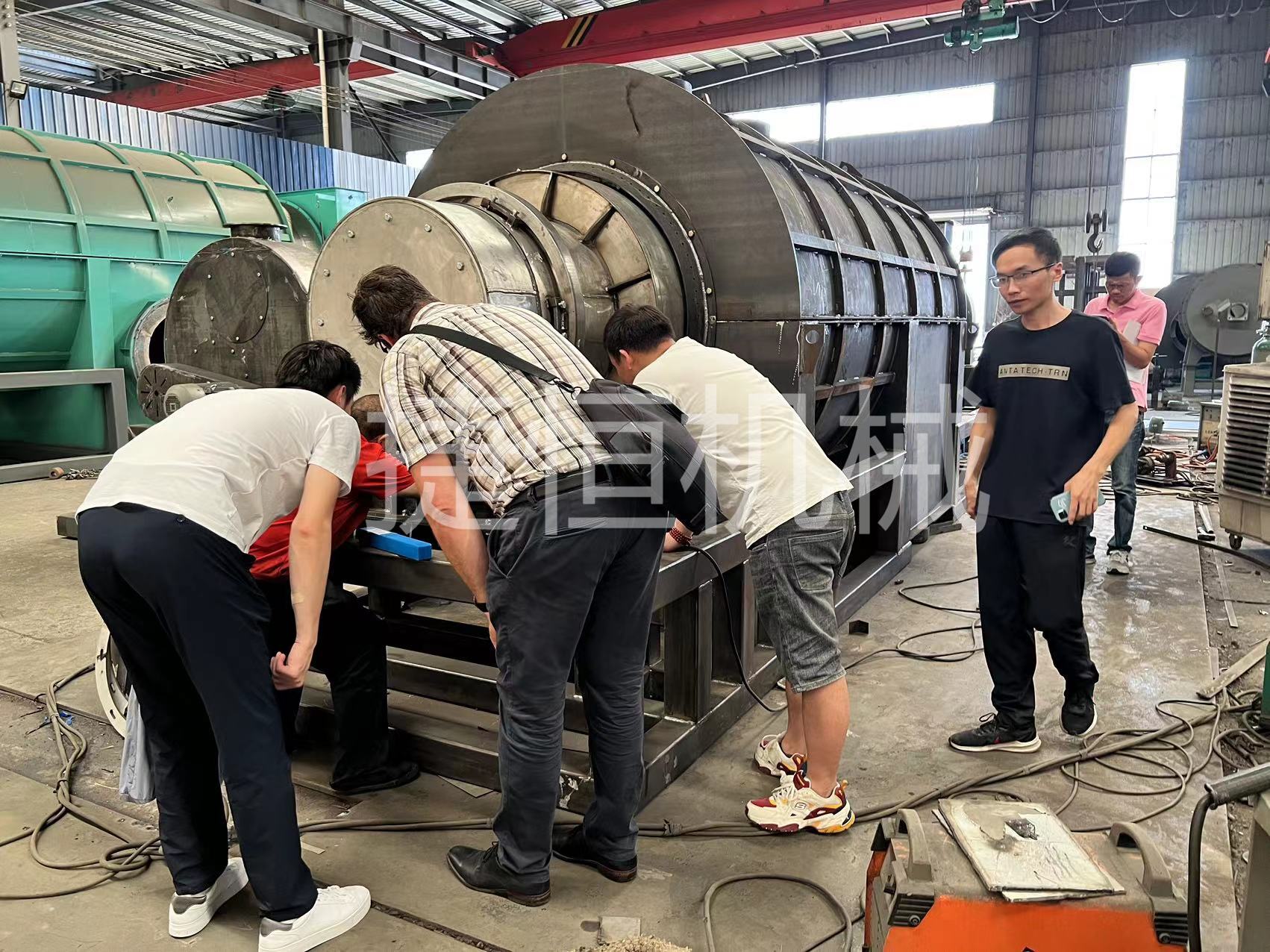 炭化機轉動平穩