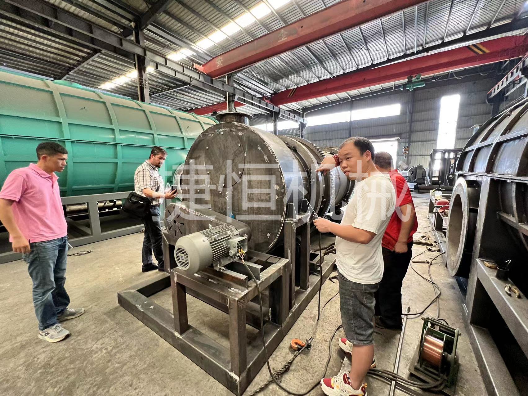 檢查炭化機質量